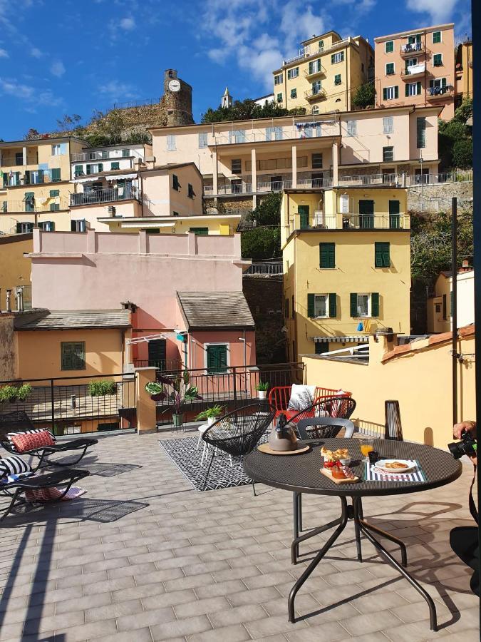 Ca Vivaldi Penthouse 5Terreparco Apartment Riomaggiore Bagian luar foto